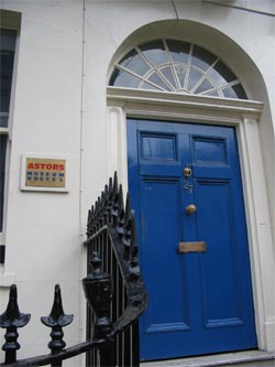 Astor museum door